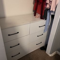IKEA white dresser