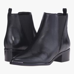 Marc Fisher Leather Womens Boots 8.5