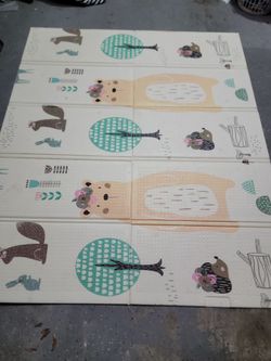 Foam baby mat