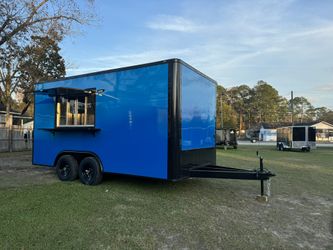 8.5x16TA3 Food Concession 7’6 Interior Height