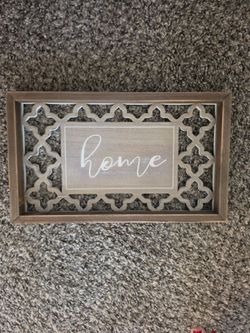 Home Decor Wood Sign