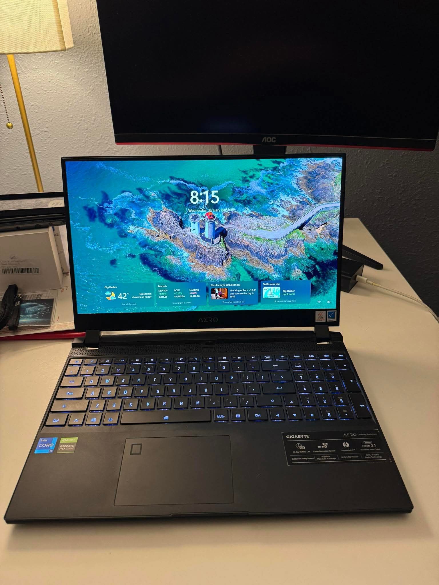 Gigabyte Aero 15 oled YD