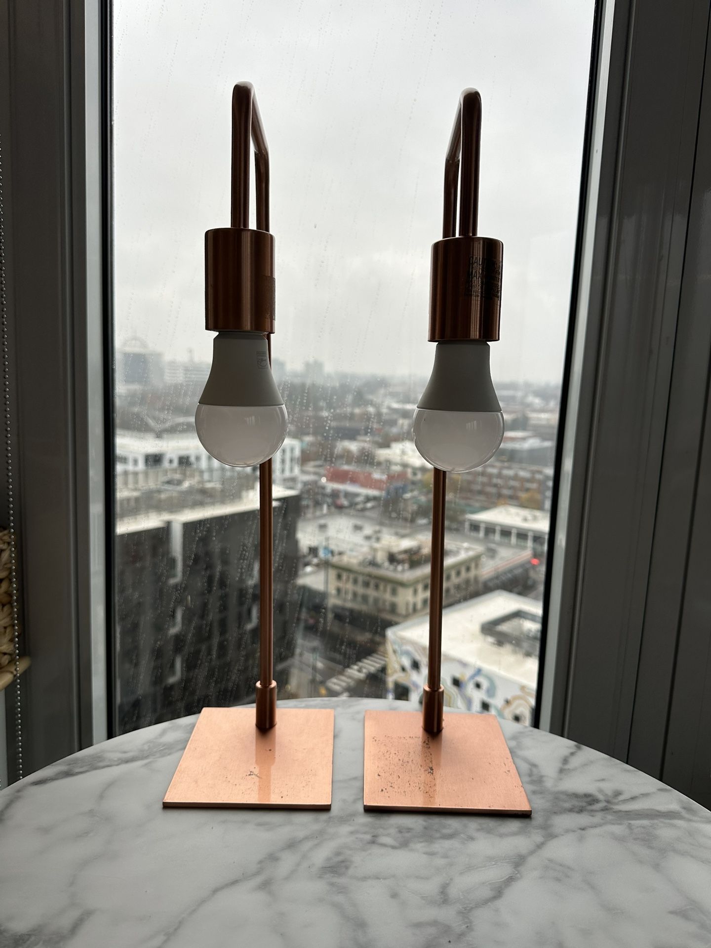 2 Table Lamps $40 Obo