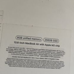 MacBook Air 13.6 in M2 