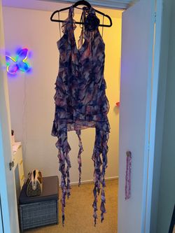 Fashion Nova ruffle mini dress
