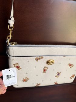 Coach Crossbody Bag with Bear Print