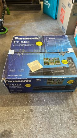 Panasonic vhs