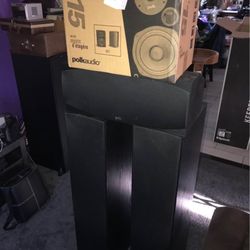 5.1 Polk speakers W/ Matching Sub