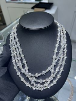 VVS Spike Tennis Chains - Shines Hard, Passes Diamond Tester