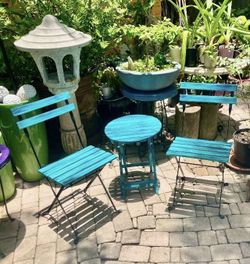 Patio Garden Bistro Set