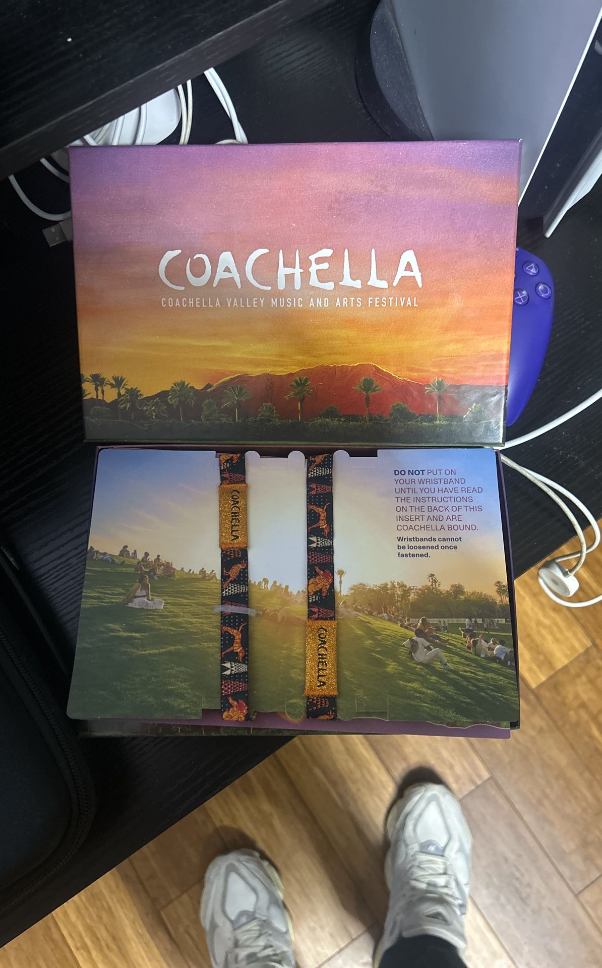 1 Unregistered Weekend Two Coachella Wristband For Sale