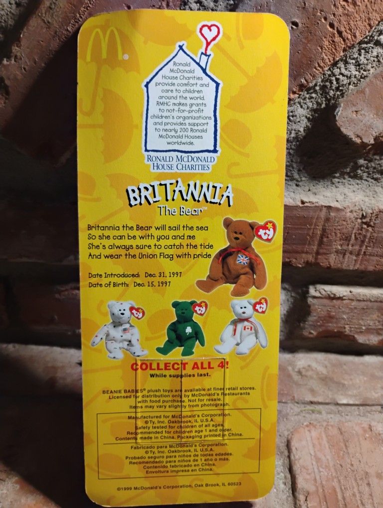 Teenie Beanie From McDonald's