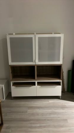 IKEA TV Unit & Wall Mounted Cabinet