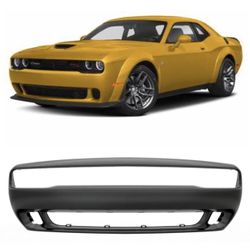 NEW PRIMED FRONT BUMPER COVER ONLY FOR 2015-2023 CHALLENGER TYQ PREMIUM SHIPPING