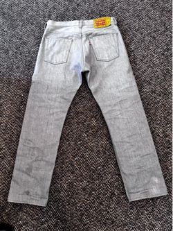 Grey Levi 501s 31 bye 30