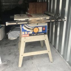 Ryobi 10” Table Saw with Stand 