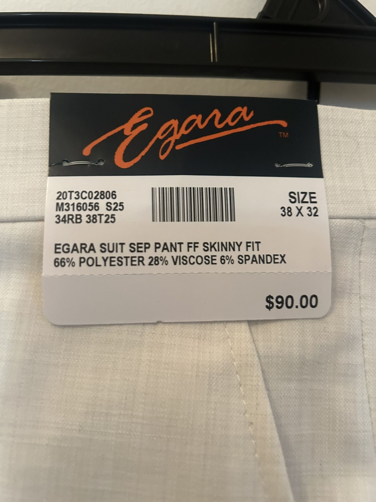 Linen Slacks 38 skinny fit