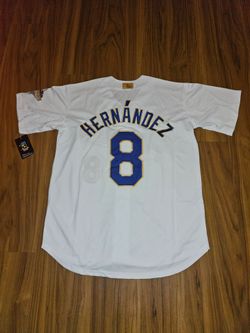 Dodgers Mens Hernandez gold Jerseys $50ea Firm S M L Xl 2x 3x