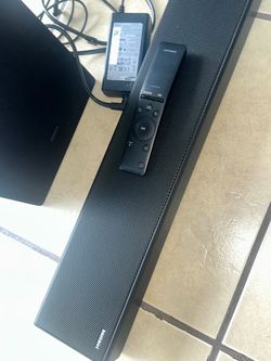 Samsung Soundbar with Remote and Power Adapter