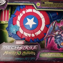 Marvel Mech Strike Monster Hunters Captain America