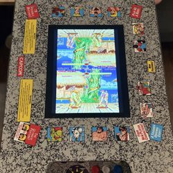 Street fighter 2 Cocktail Table 12 In 1 