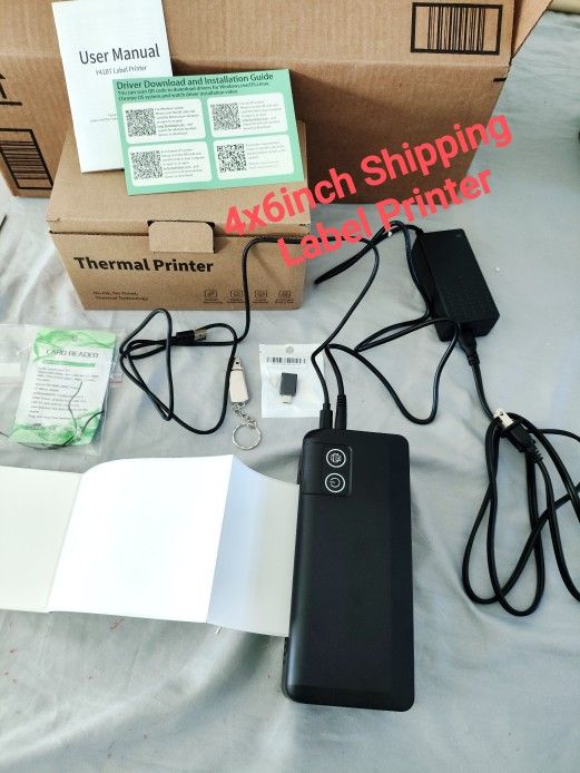 4x6in Shipping label Printer Bluetooth 