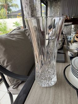 Crystal vase