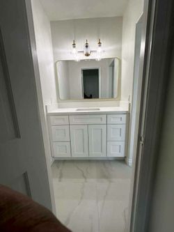 48 inch with countertop and 6 drawers