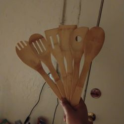 Bamboo Wooden Utensils 