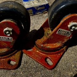 Large, Heavy Duty Capacity Casters
