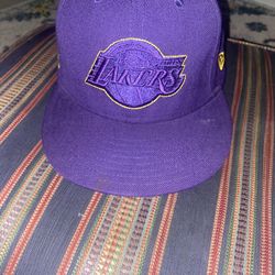 Purple Lakers Hat