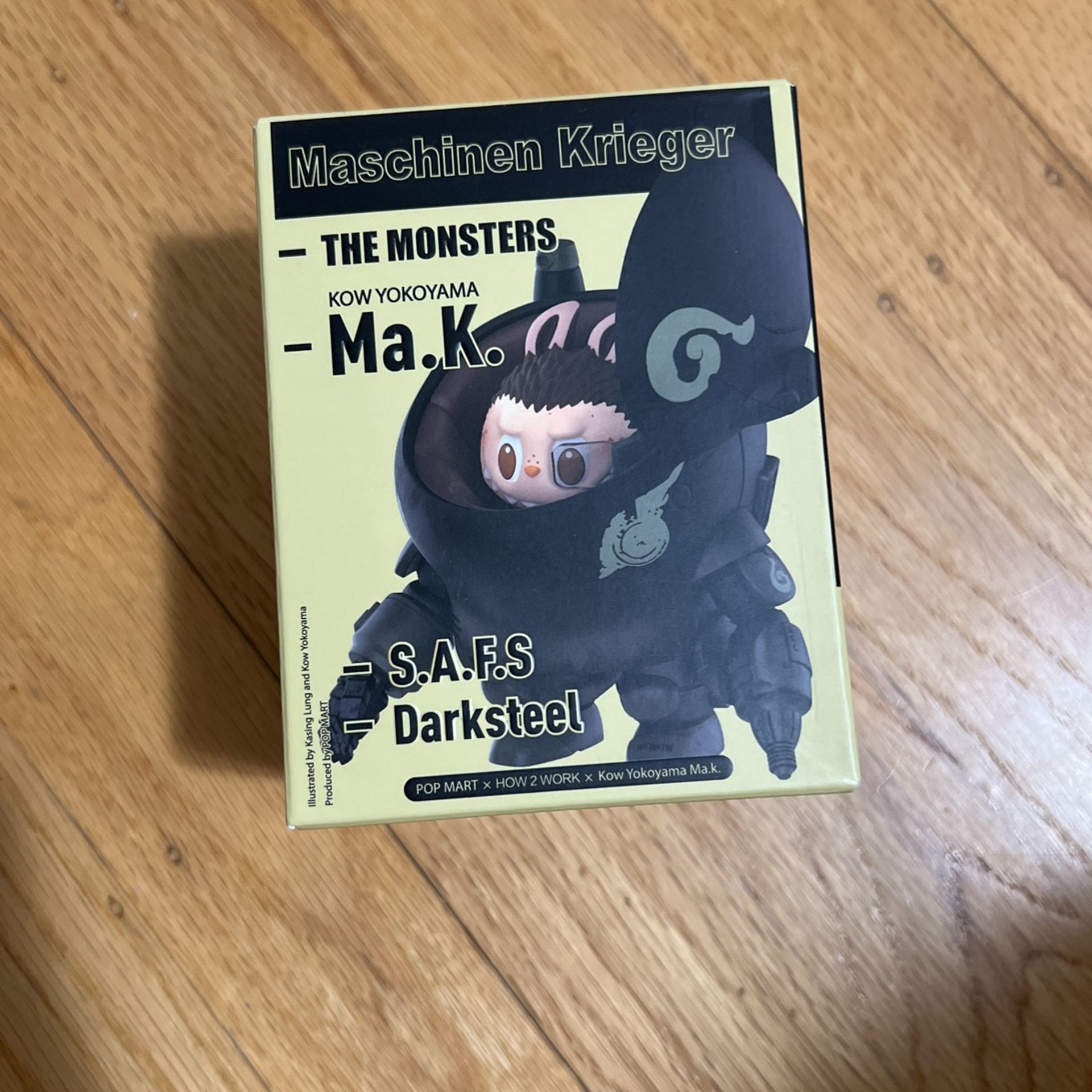 Pop Mart The Monster X Kow Yokoyama Ma.k Figure