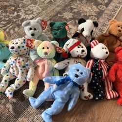 Vintage Retired Beanie Babies 