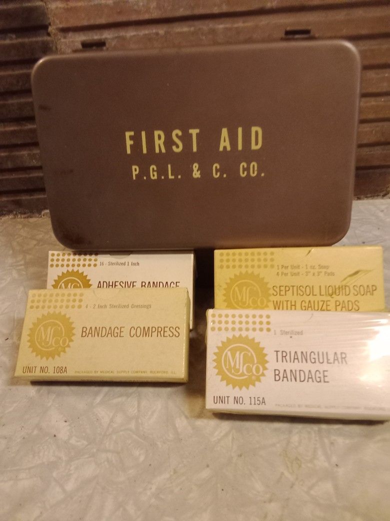 P.G.l. & Company With Original Bandages And Soap 