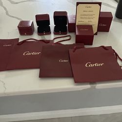 Cartier Boxes 
