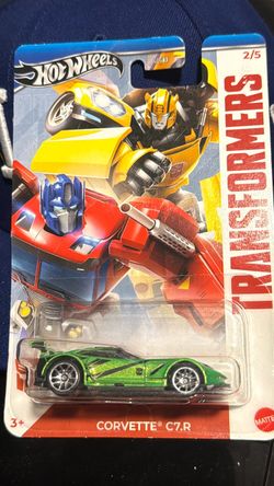 Hot Wheels Transformers Corvette C7.R 2/5