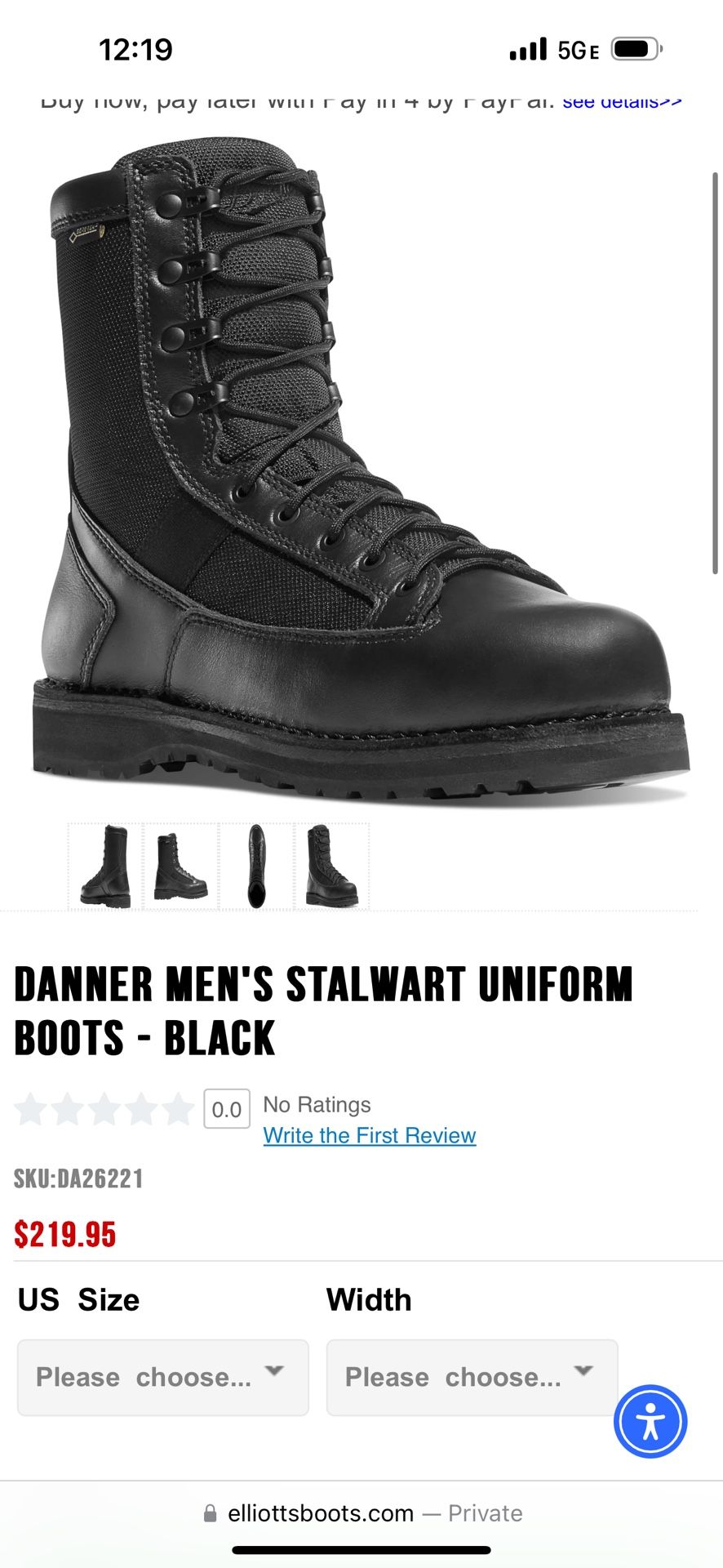 Danner Boots Stalwart Model for Sale in Rossmoor CA OfferUp
