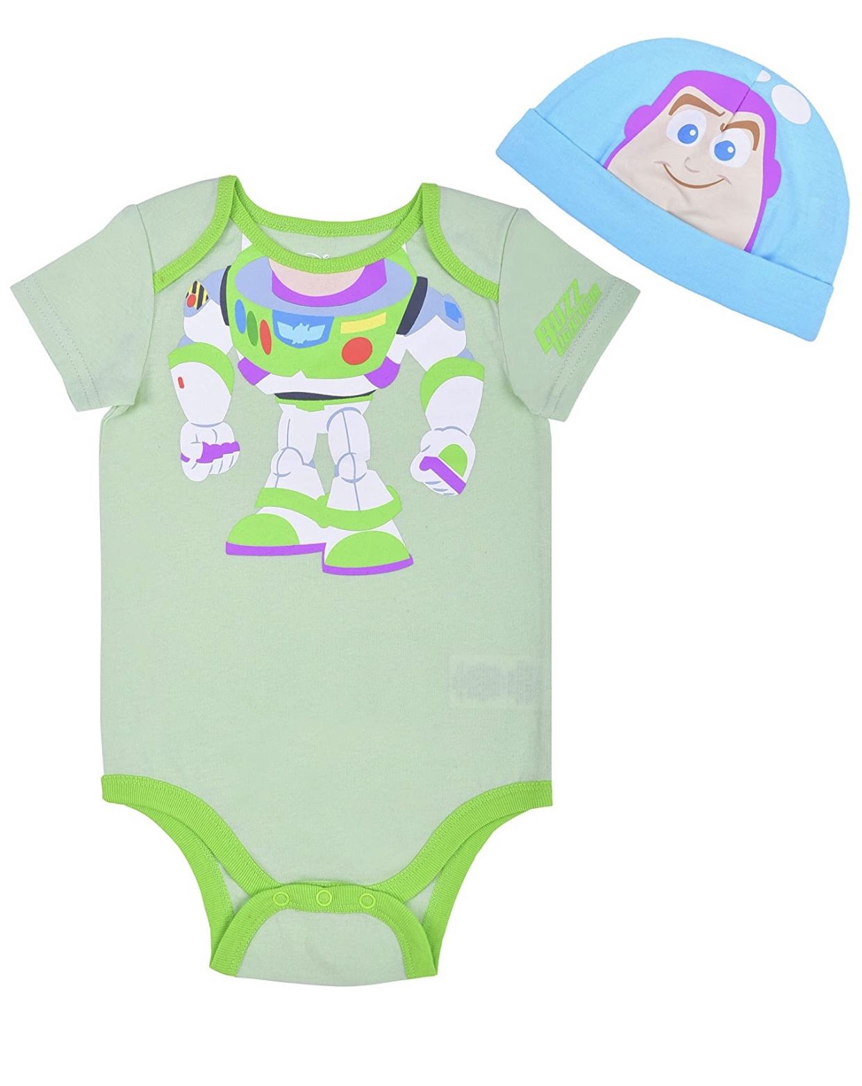 Disney Green Buzz Baby Outfit