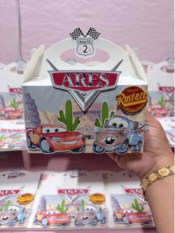 Lightning McQueen Candy Boxes