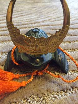 2 Japanese Iron samurai Hat