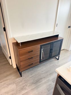 Bar Cabinet with Drawers