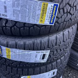 GOODYEAR 245/65R17 TIRES FOR SALE!!!!