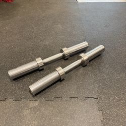 Loadable dumbbell handles