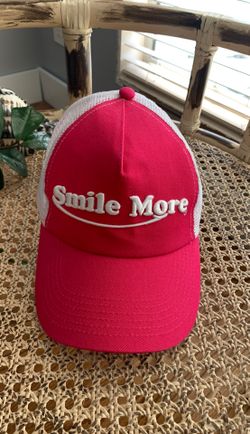 Hat adjustable smile more