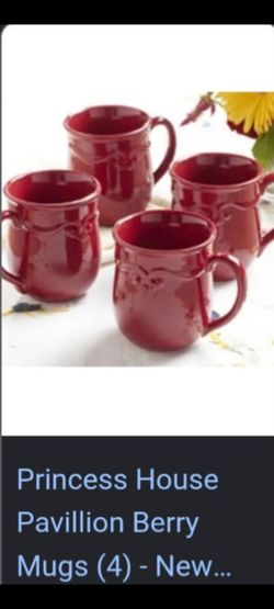 Tazas para Cafe de Princess House