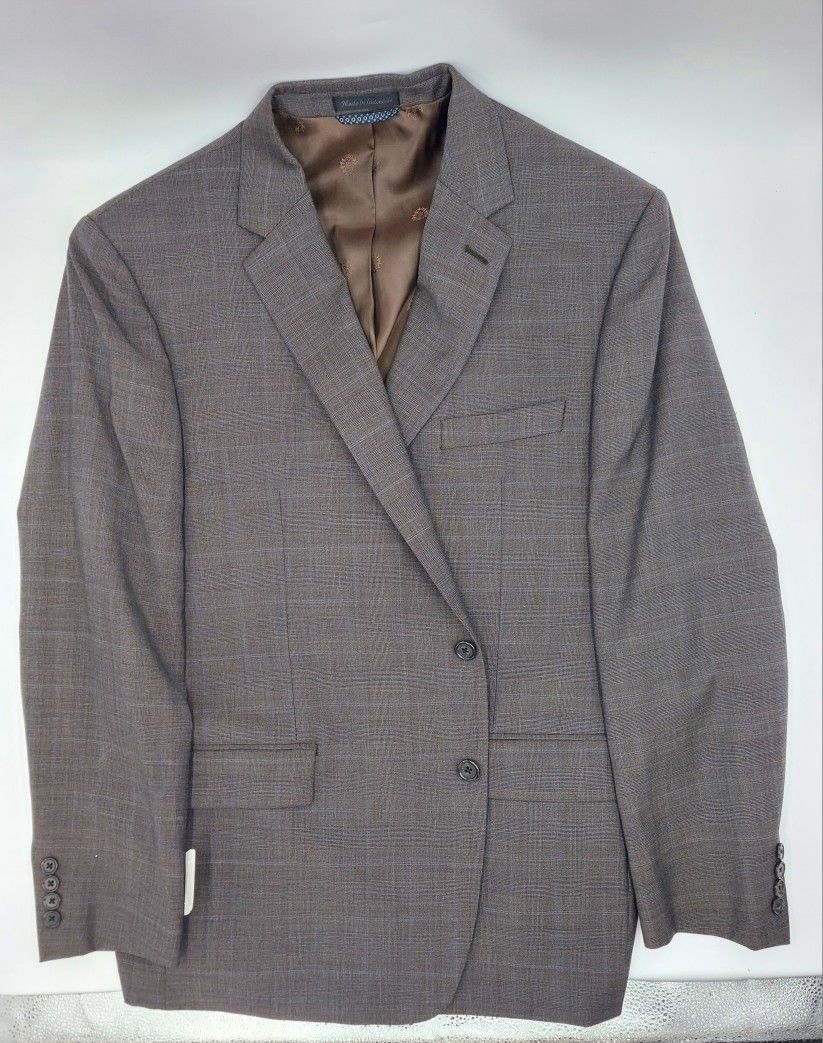 Ralph Lauren Men's Sport Coat Short Plaid Blazer
