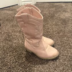 Girls Pink Boots
