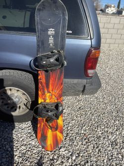 Snowboard And Bindings