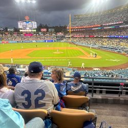 Dodgers vs Cubs Monday 4/27 Loge sec 125 2 seats