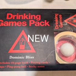 New Sealed Drinking Games Box Set